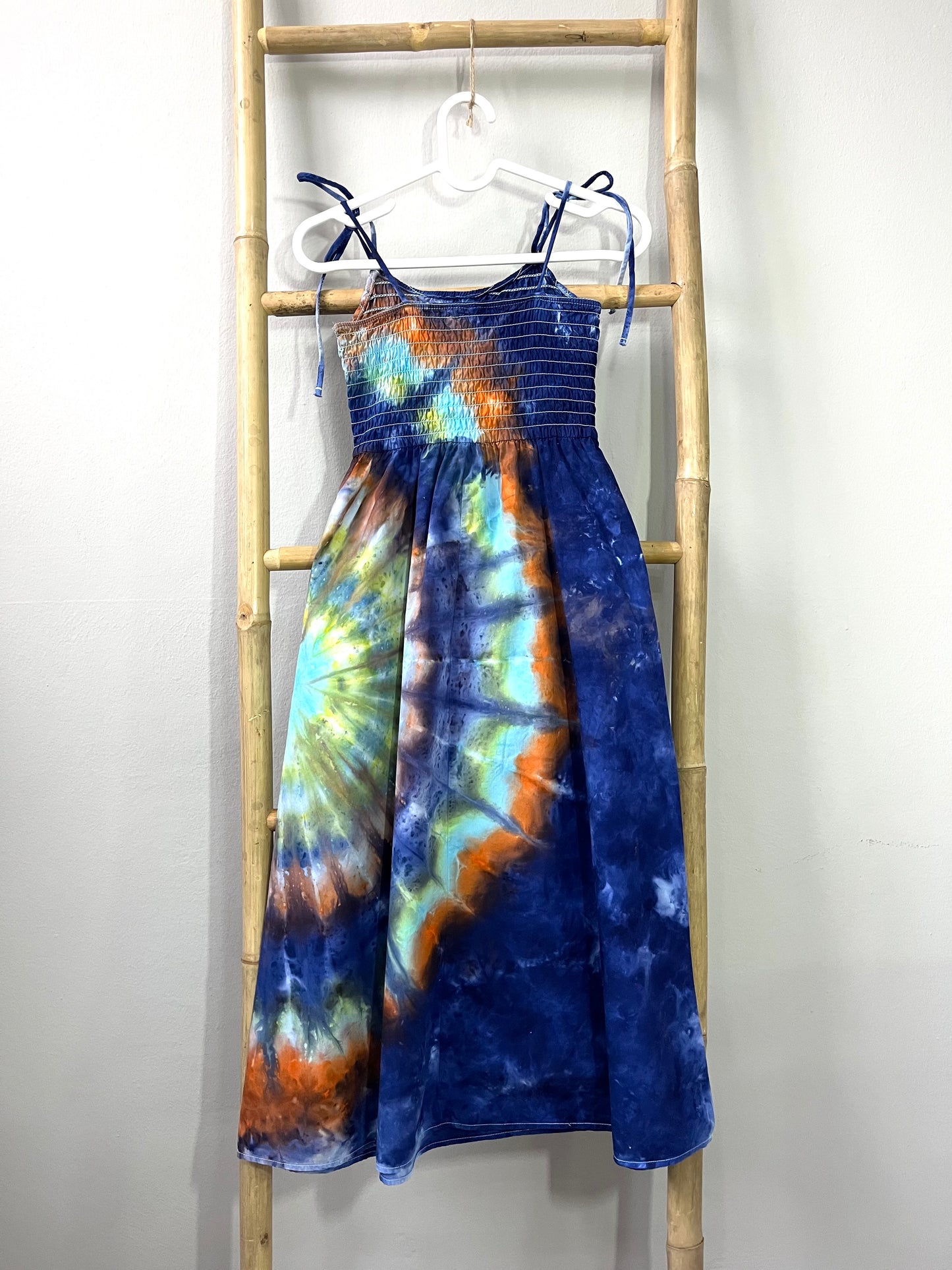 Aurora Ocean Tie Dye Dress – One of a Kind