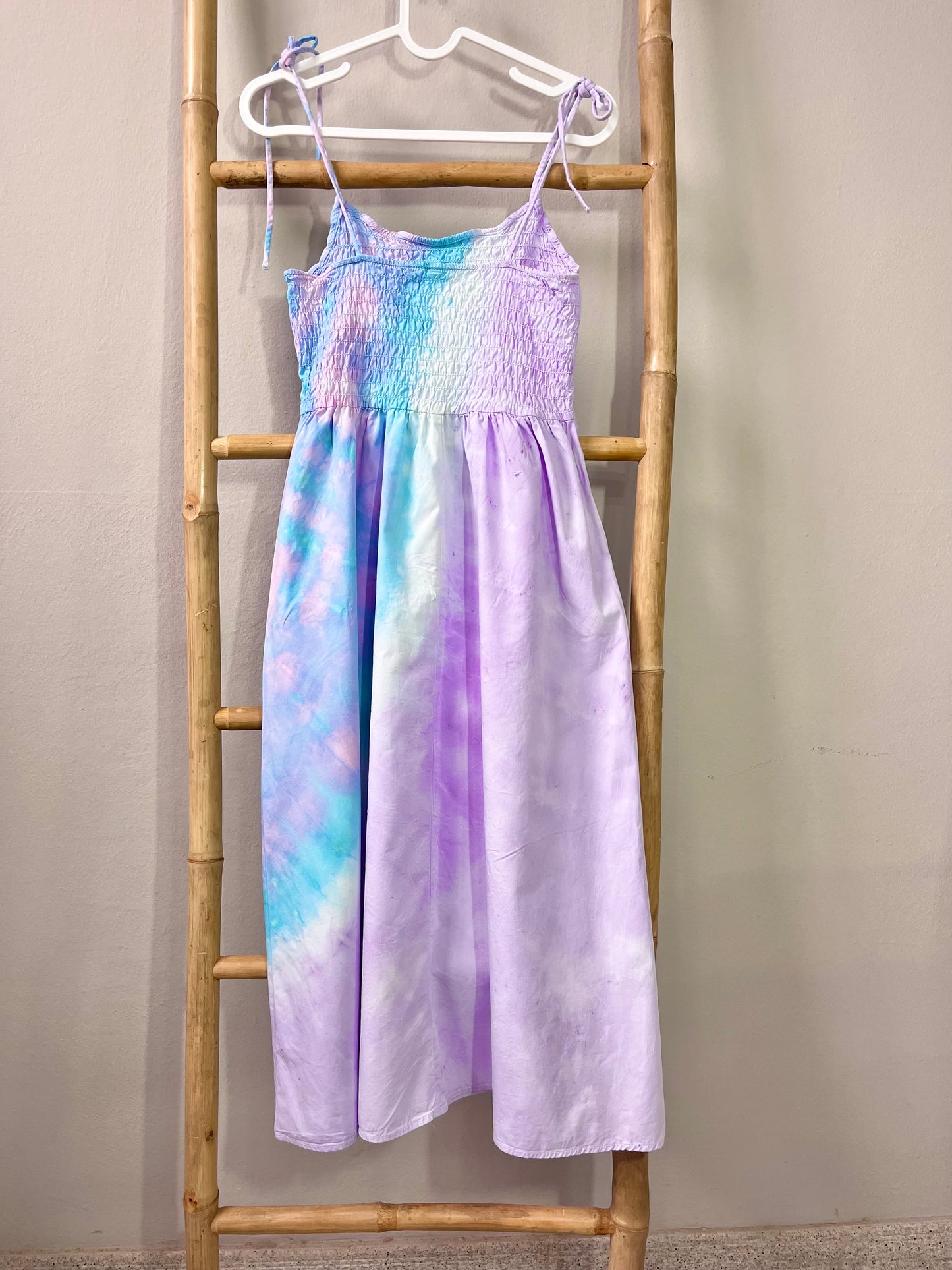 Pastel Sky Tie Dye Dress – One of a Kind