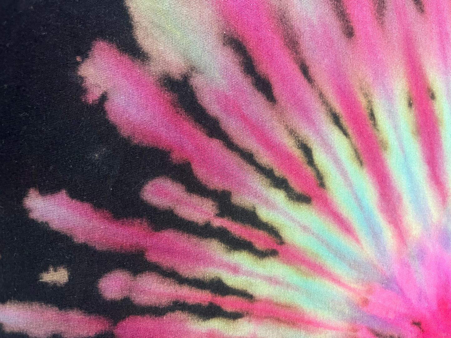 π€π Reverse Tie Dye Fanfold T-Shirt β Size XS ππ€
