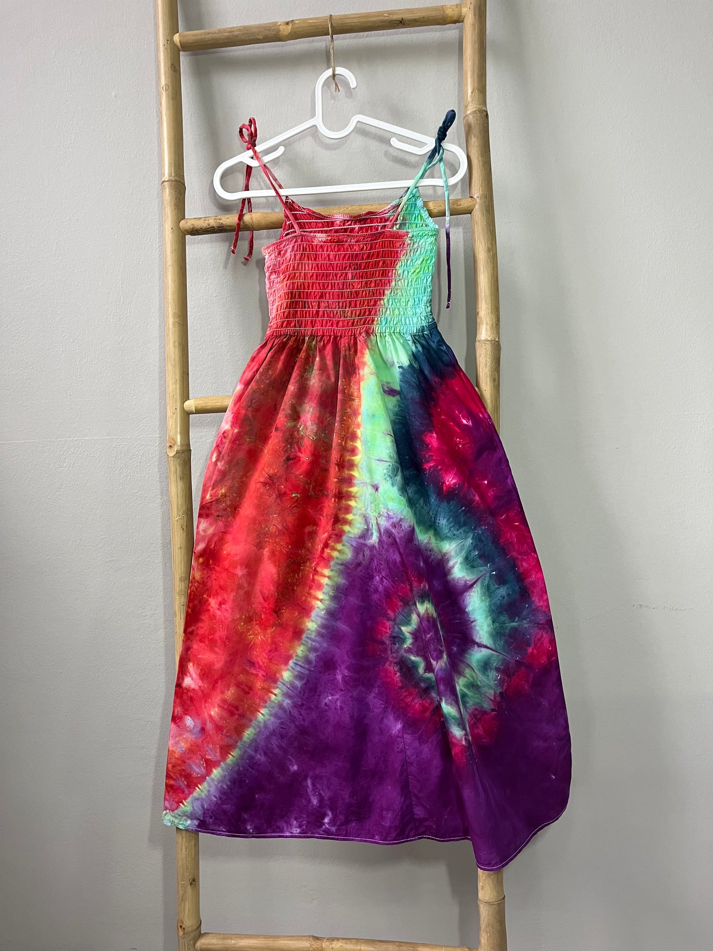 Cosmic Spiral Dress – Unique Piece