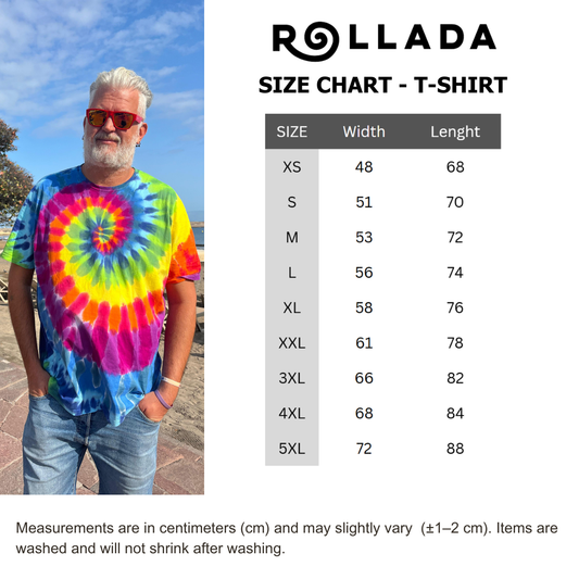 Candy Wave Spiral Tie Dye T-Shirt