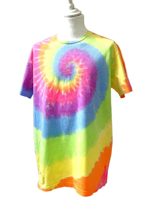 Cotton Candy Spiral Tie Dye T-Shirt