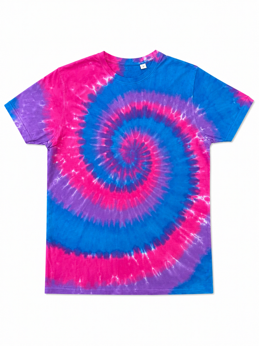 Candy Wave Spiral Tie Dye T-Shirt