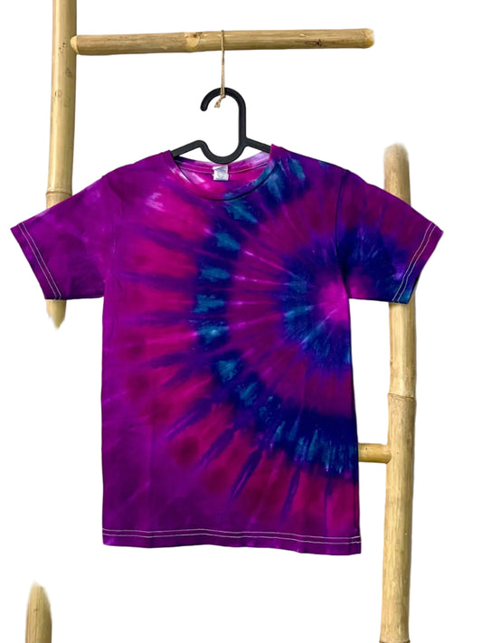 Kids Nebula Fanfold Tie Dye T-Shirt – Hot Water