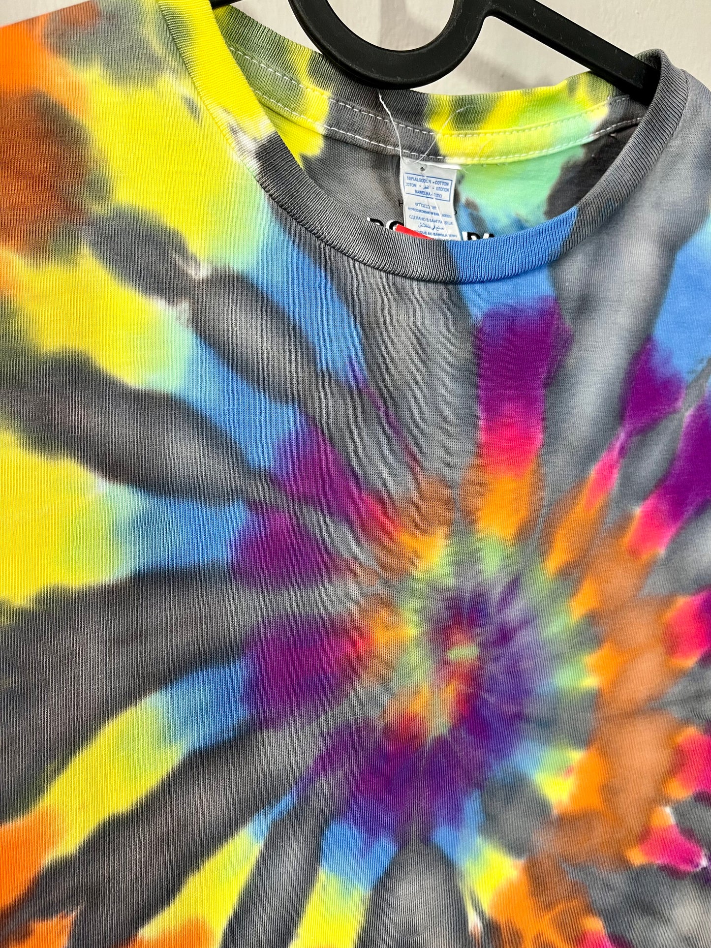 Kids Energy Burst Spider Tie Dye T-Shirt