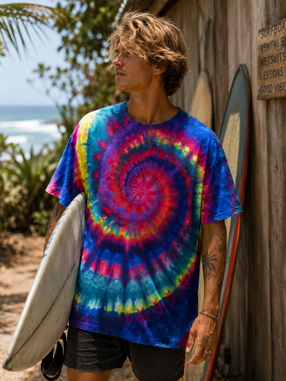 Spiral Tie-Dye T-Shirt – 3XL