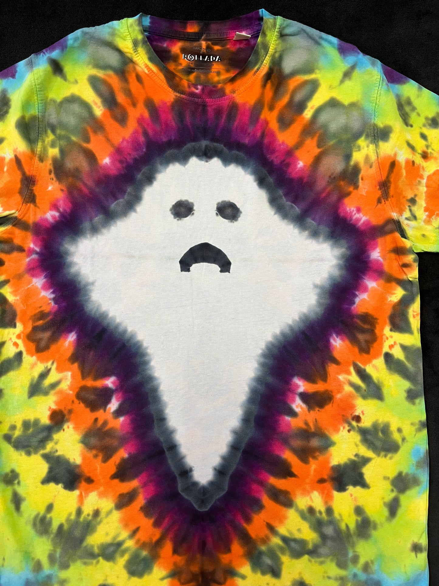 👻 Ghost Tie Dye T-Shirt – Size S 👻