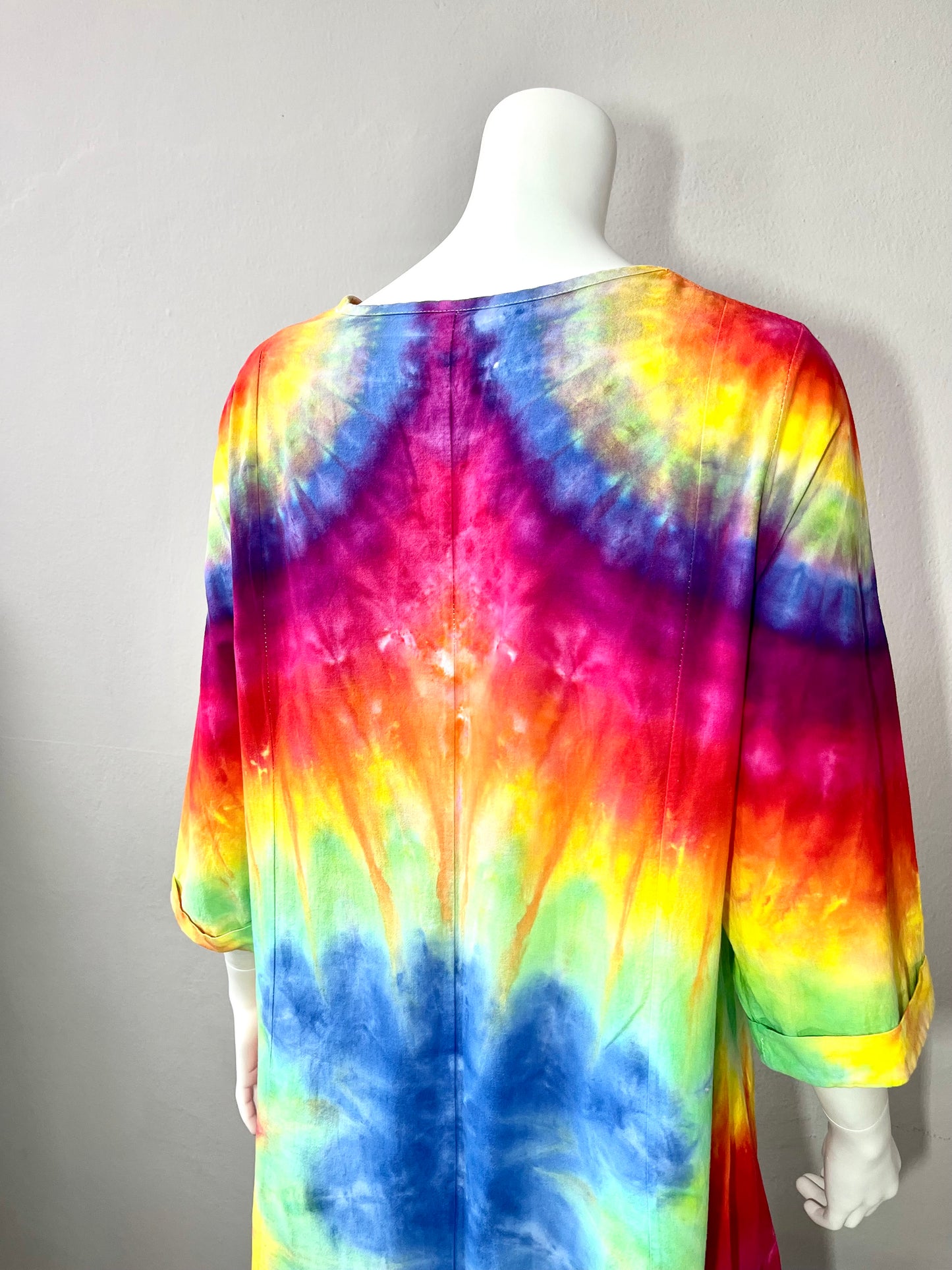 Spectrum Wave Dress – Unique Piece