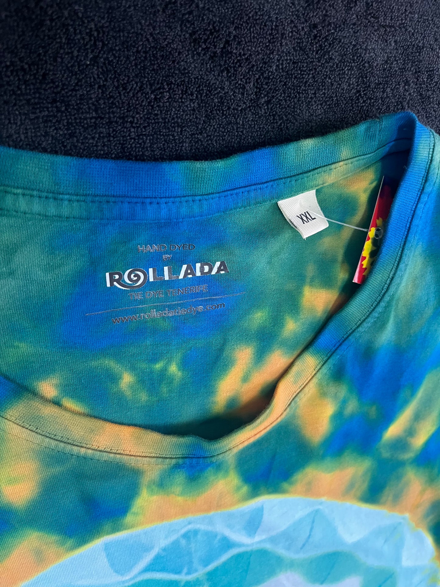 Sacred Flow Mandala Tie Dye T-Shirt – XXL
