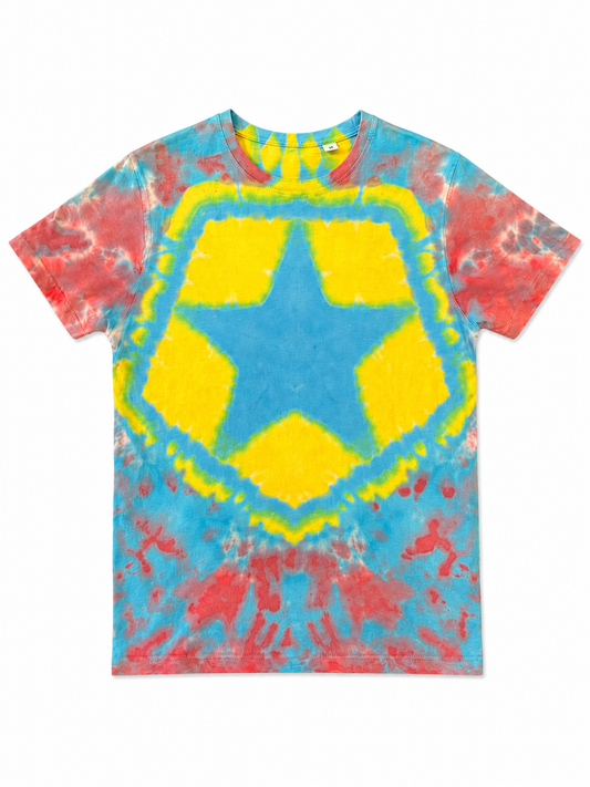 ⭐ Star Tie Dye T-Shirt – Size XS ⭐