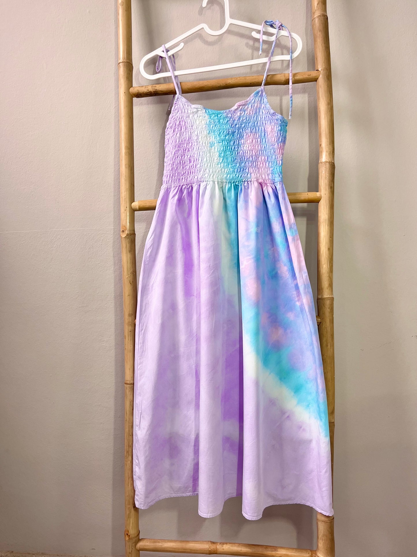 Pastel Sky Tie Dye Dress – One of a Kind