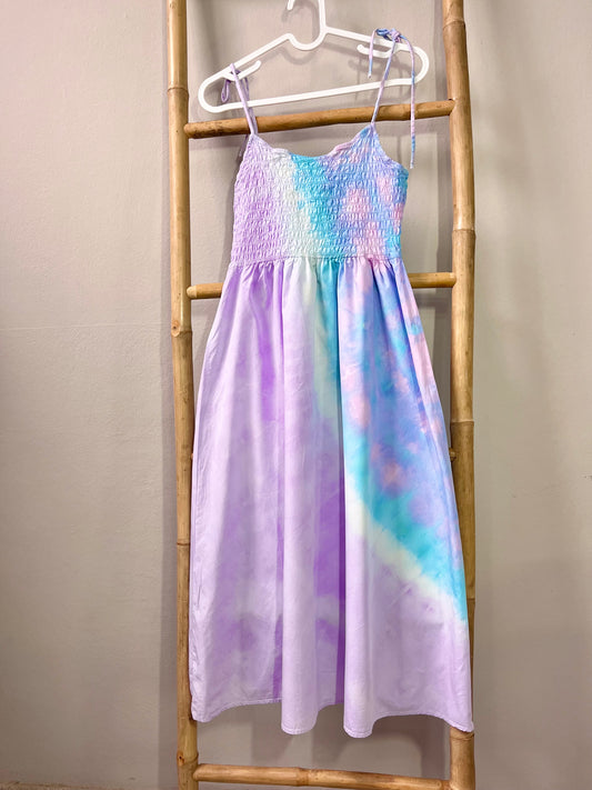 Pastel Sky Tie Dye Dress – One of a Kind