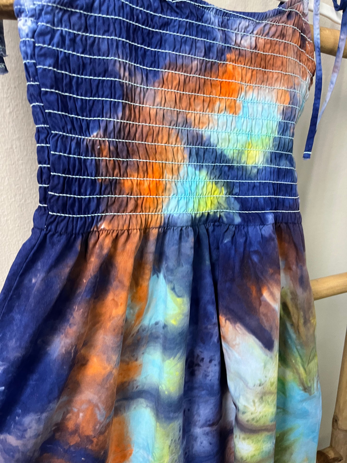 Aurora Ocean Tie Dye Dress – One of a Kind