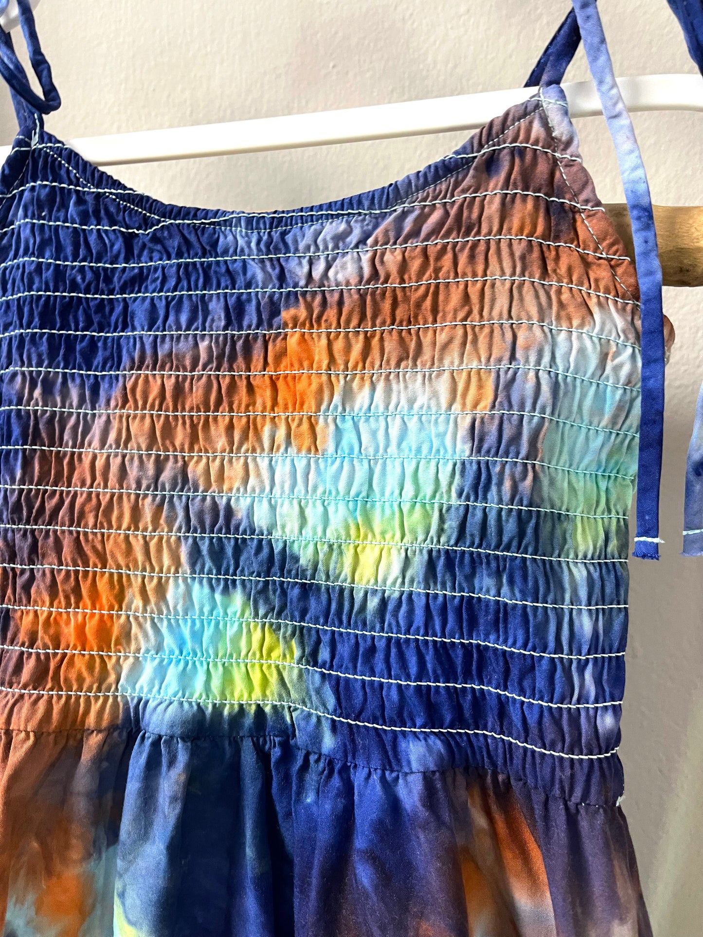 Aurora Ocean Tie Dye Dress – One of a Kind