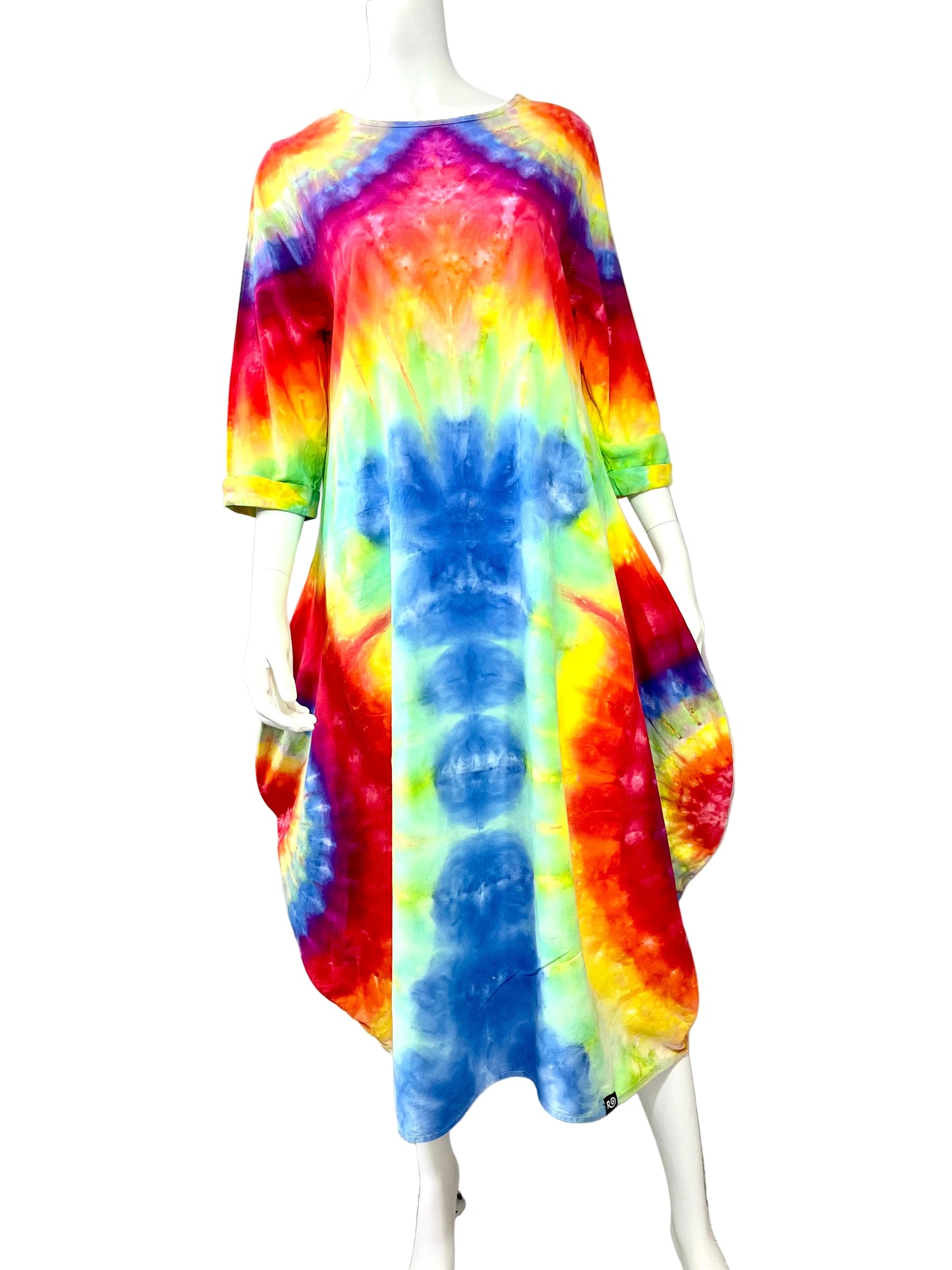Spectrum Wave Dress – Unique Piece