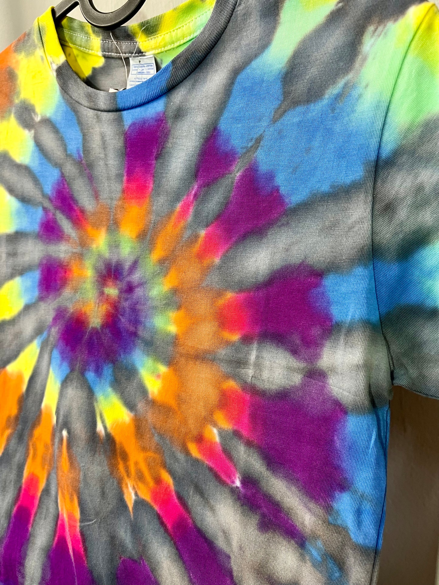 Kids Energy Burst Spider Tie Dye T-Shirt