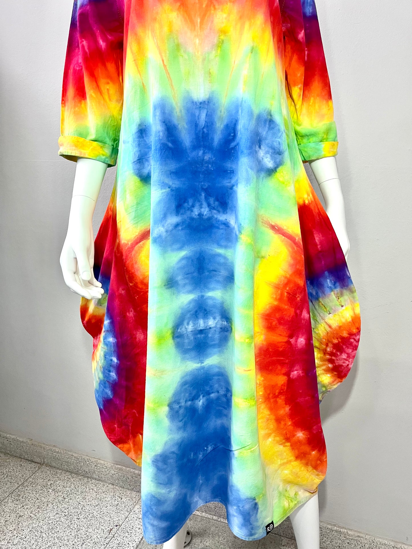 Spectrum Wave Dress – Unique Piece