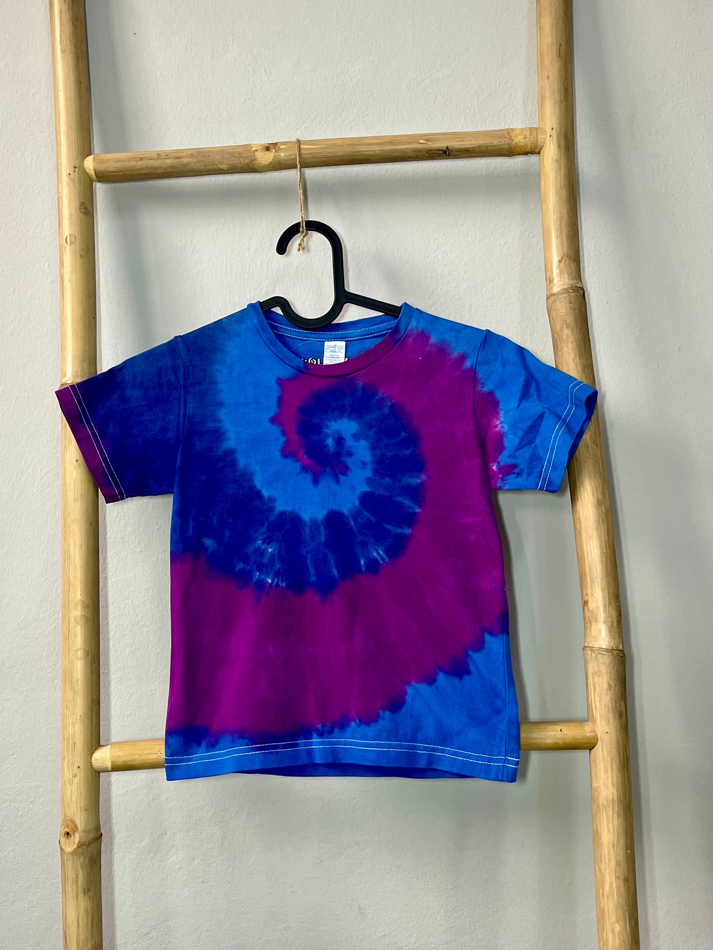 Kids Spiral Tie Dye T-Shirt - Nebula