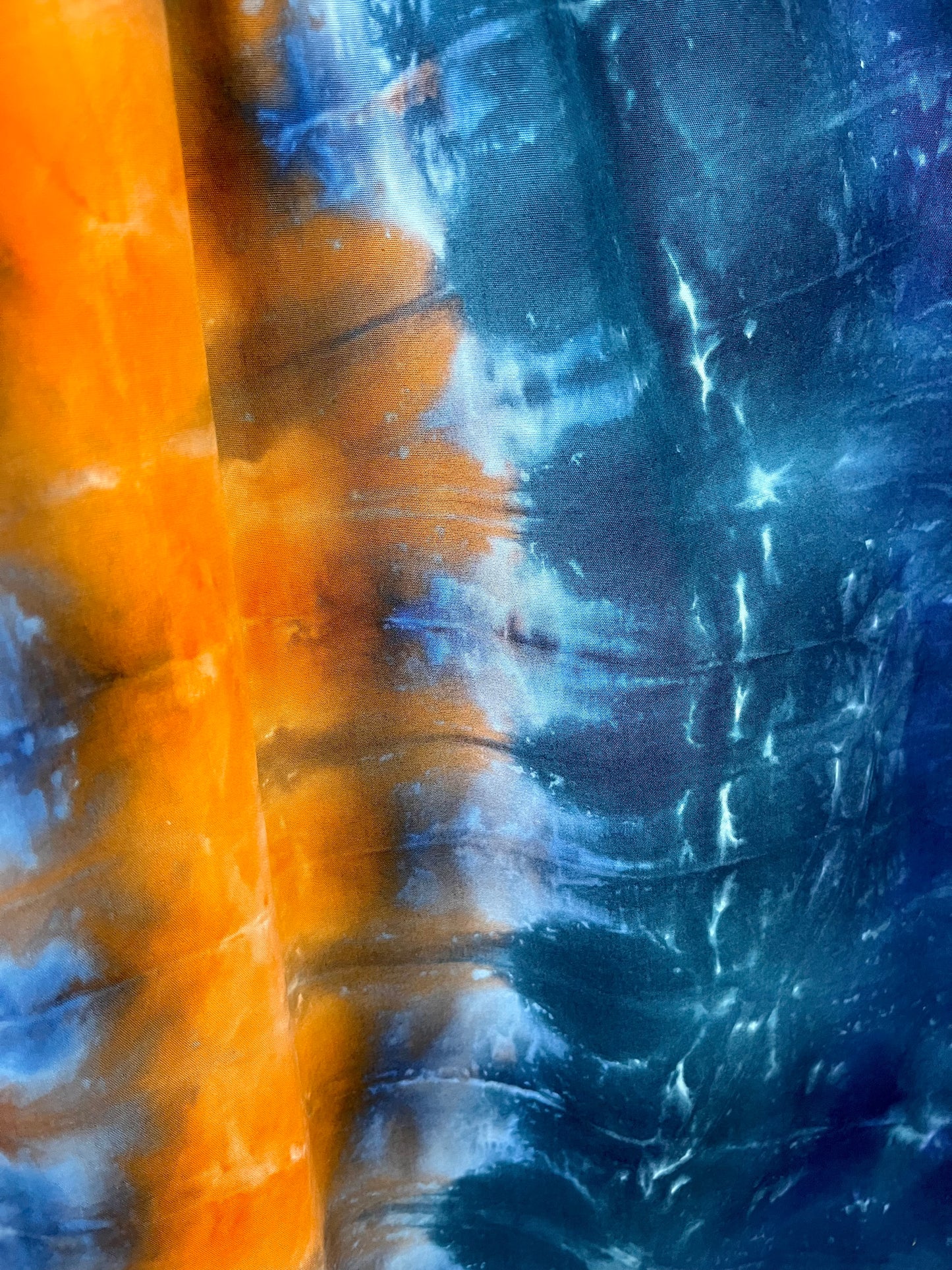 Ocean Sunset Tie Dye Dress – One of a Kind - XXS