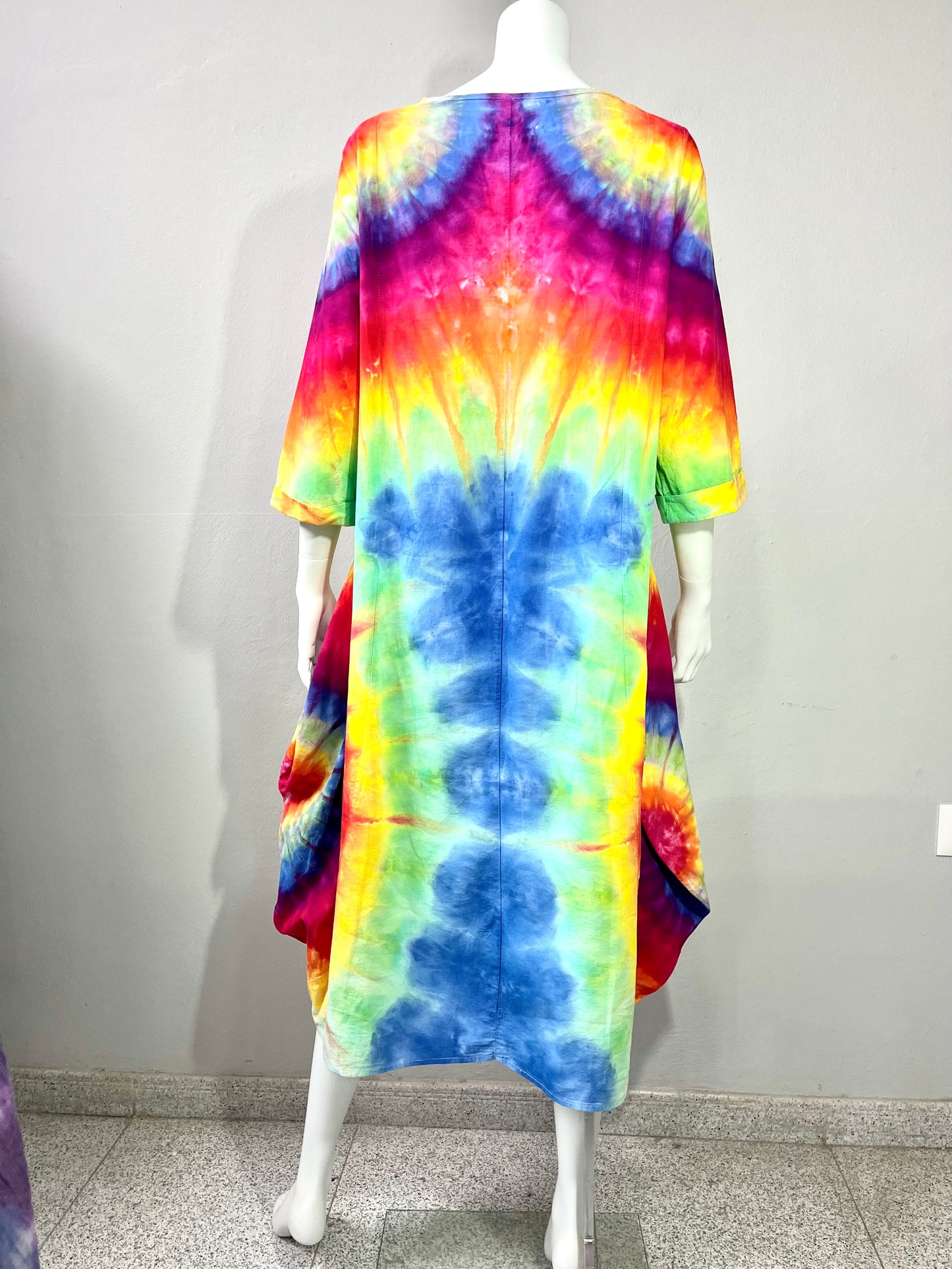 Spectrum Wave Dress – Unique Piece