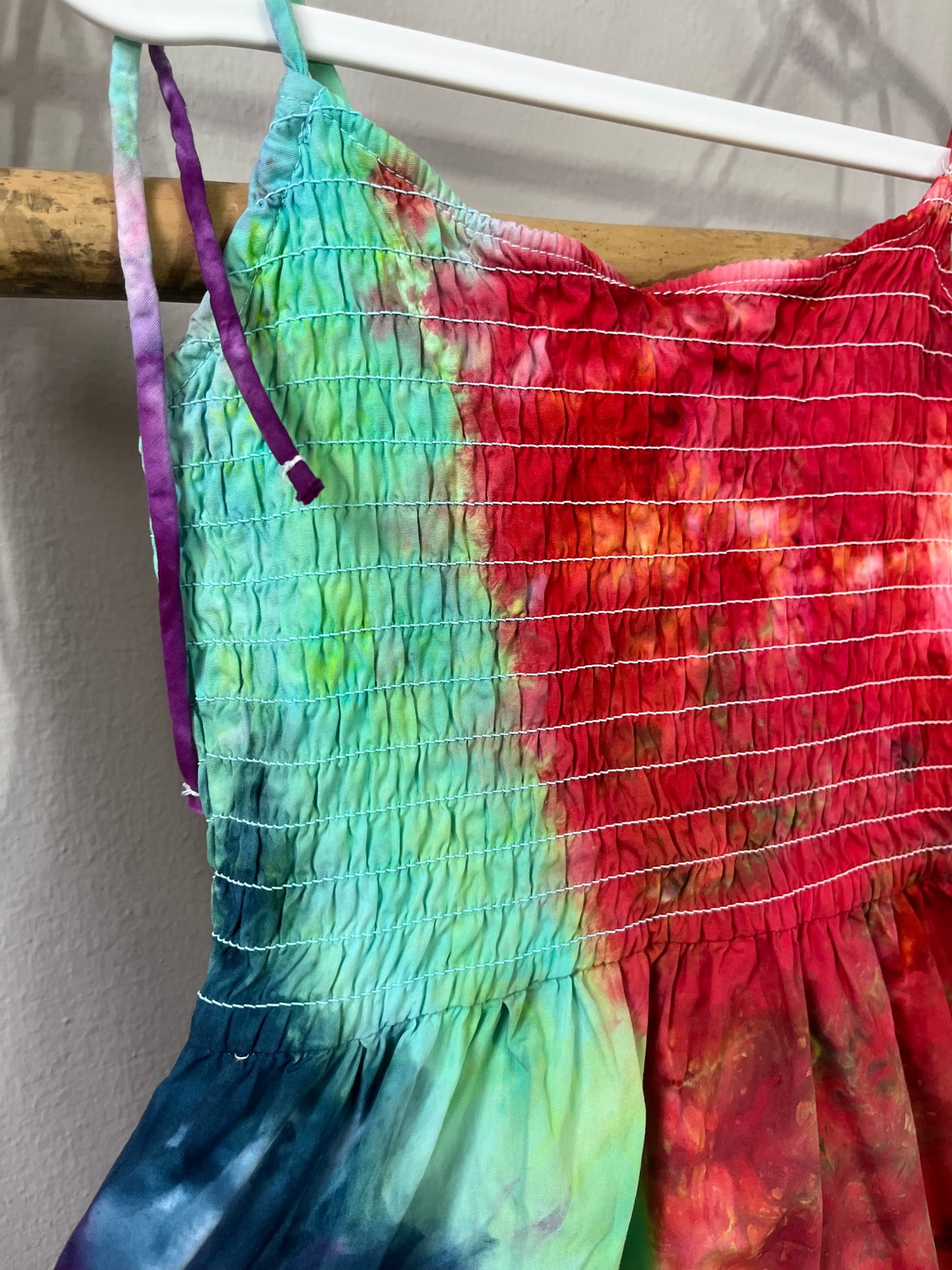 Cosmic Spiral Dress – Unique Piece