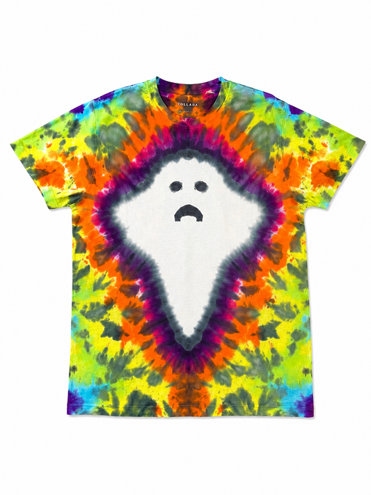 👻 Ghost Tie Dye T-Shirt – Size S 👻