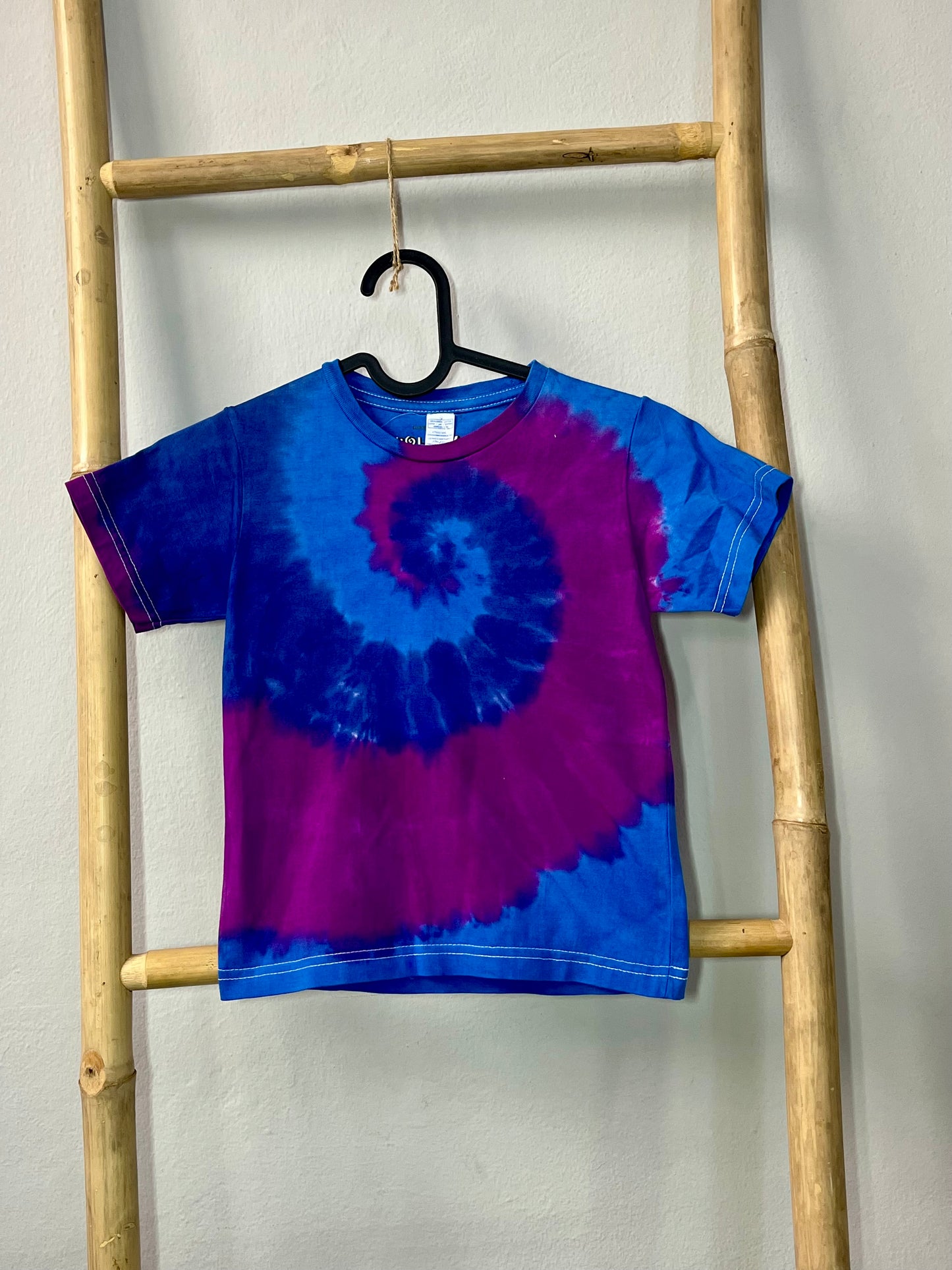Kids Spiral Tie Dye T-Shirt - Nebula