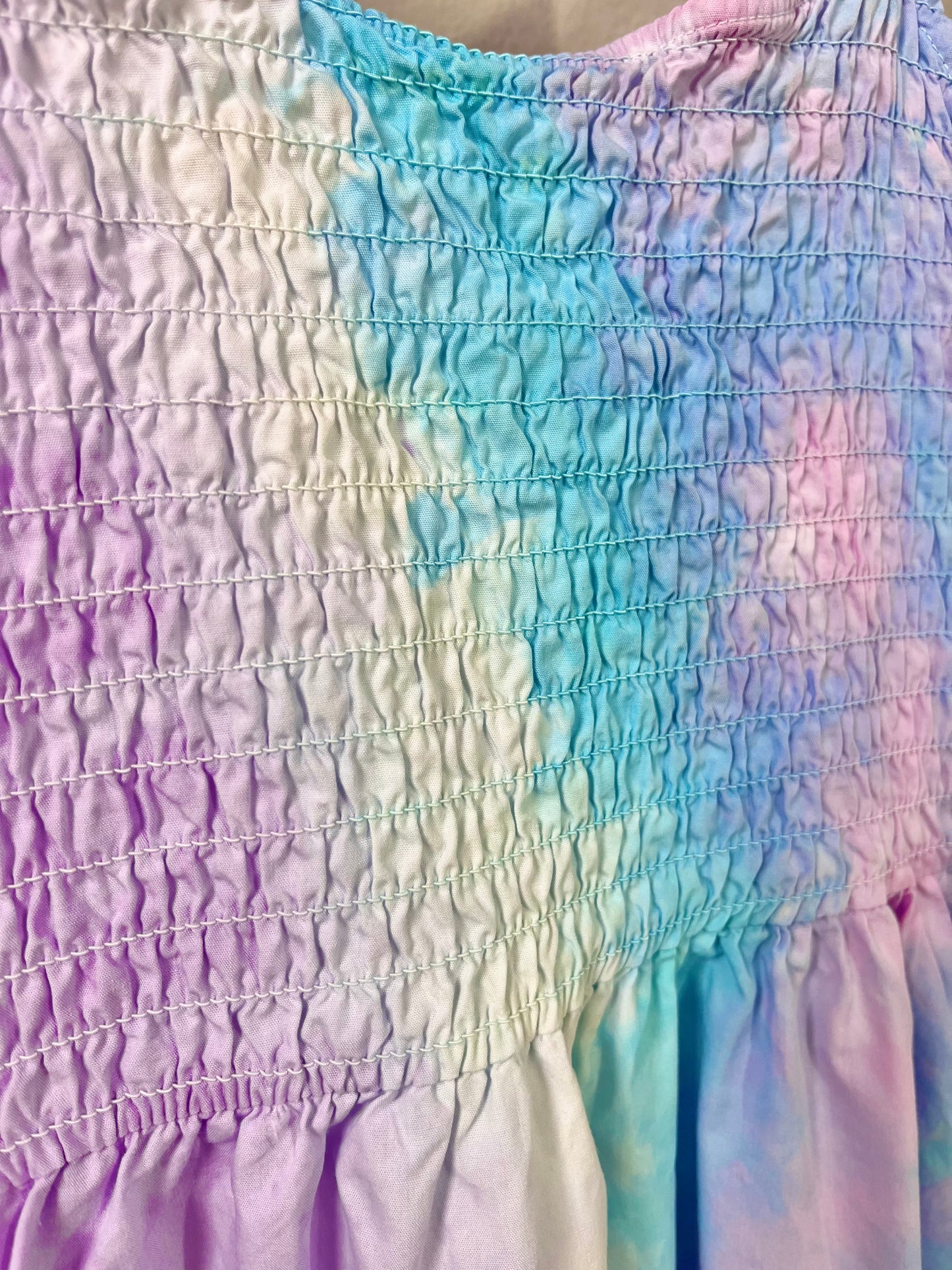 Pastel Sky Tie Dye Dress – One of a Kind