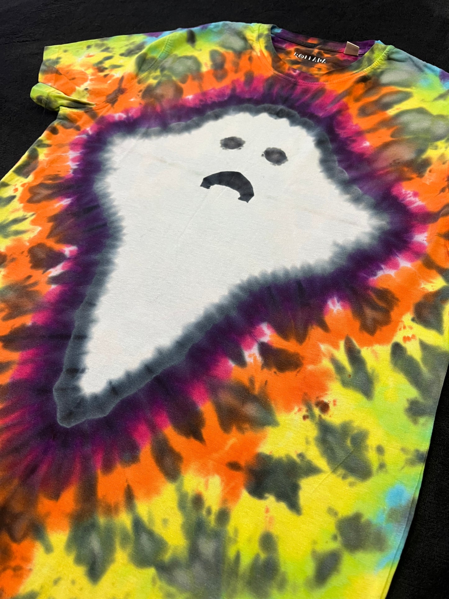 👻 Ghost Tie Dye T-Shirt – Size S 👻