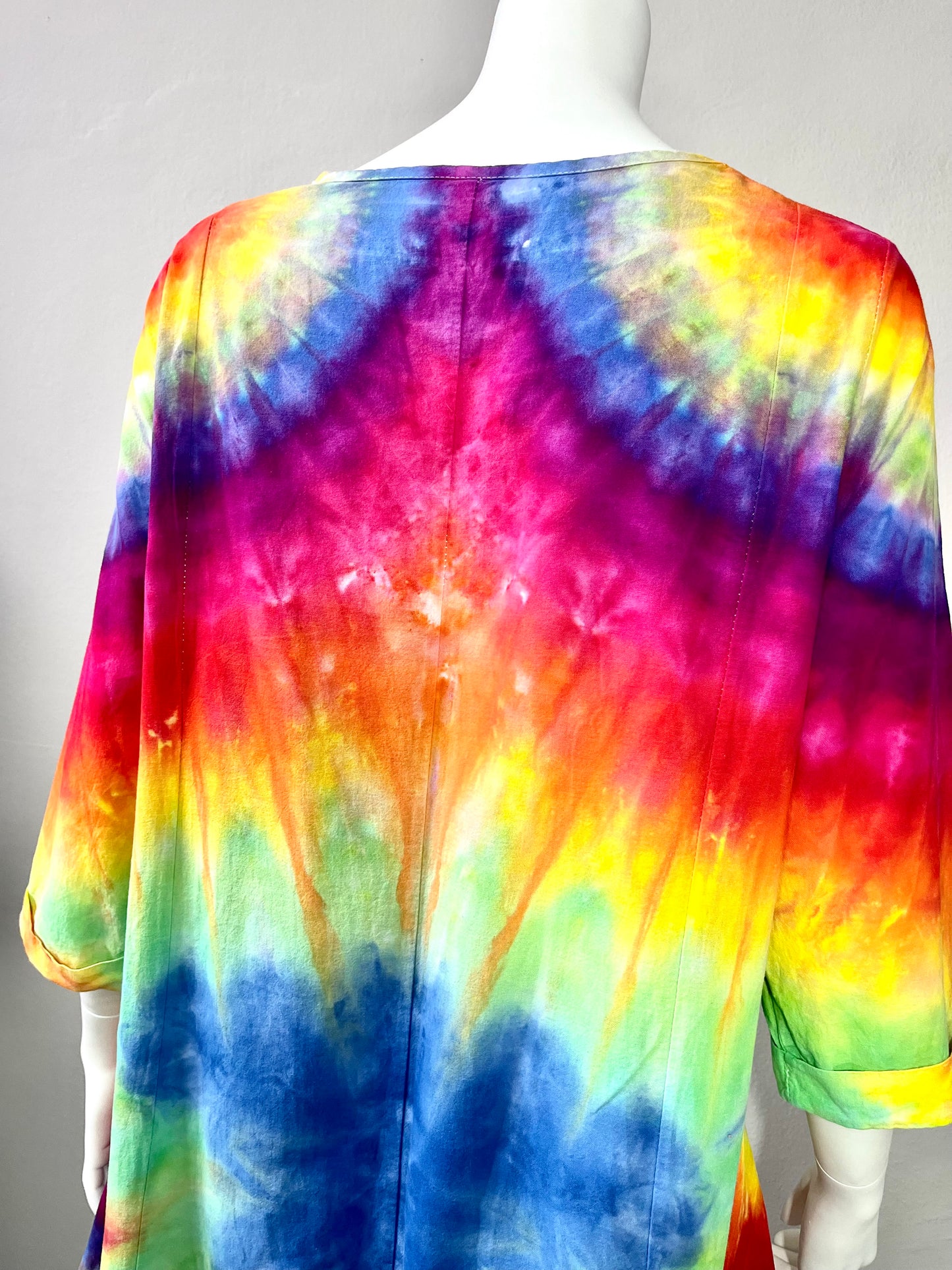 Spectrum Wave Dress – Unique Piece