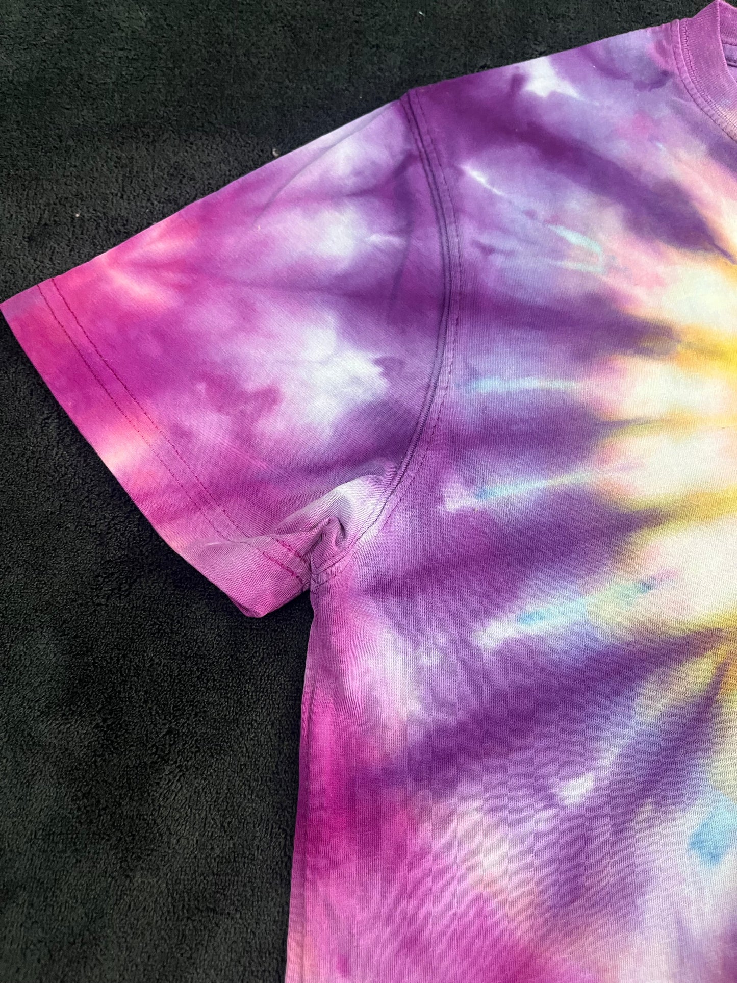 Cotton Candy Ice Dye Spiral T-Shirt – Size S