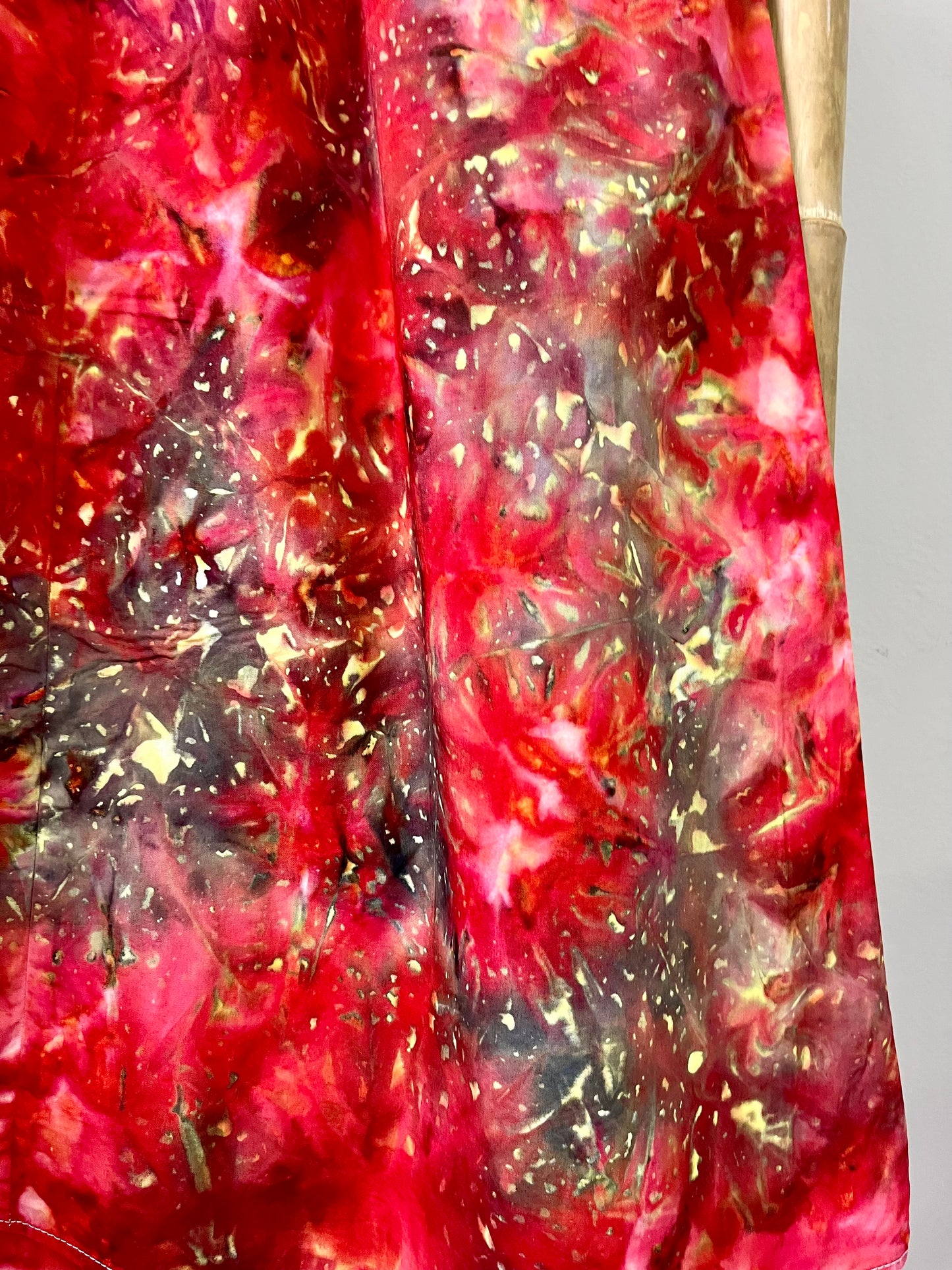 Volcano Fire Tie Dye Dress – One of a Kind
