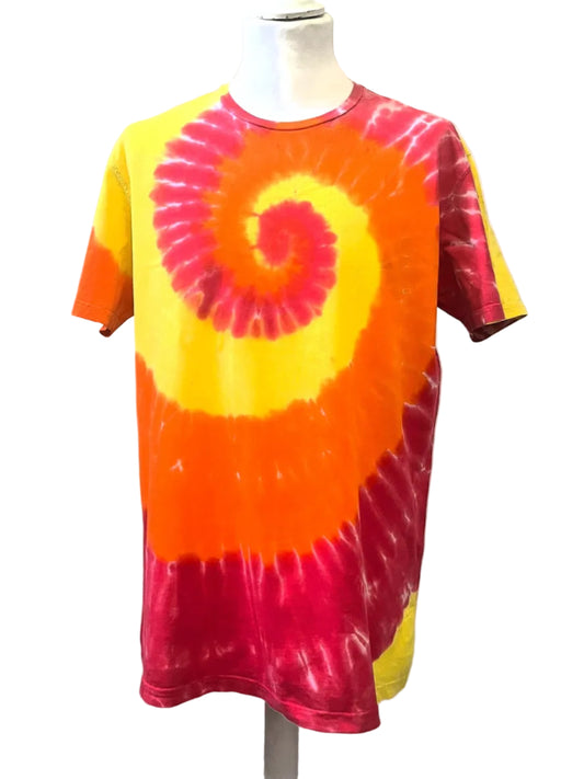 Camiseta Tie-Dye Espiral Volcán